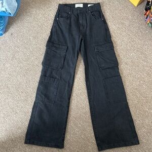 Black Cargo Pants